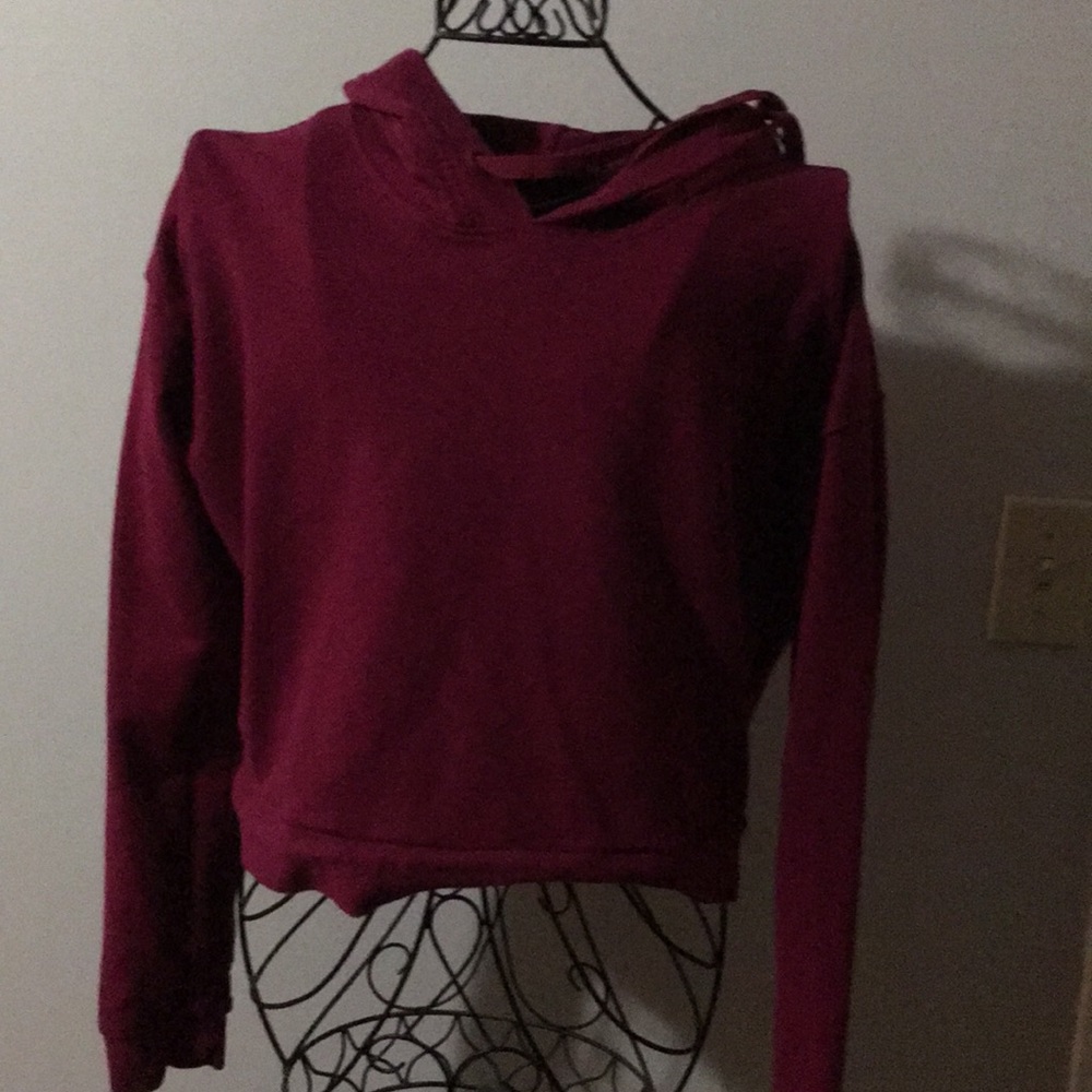 Crop hoodie